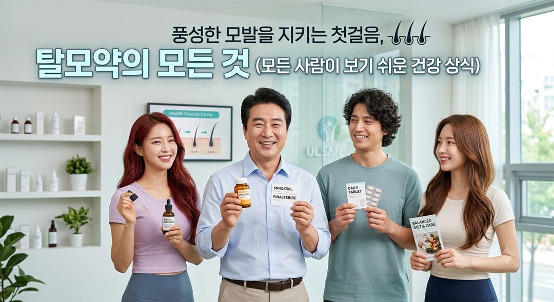탈모약의 효과와 부작용