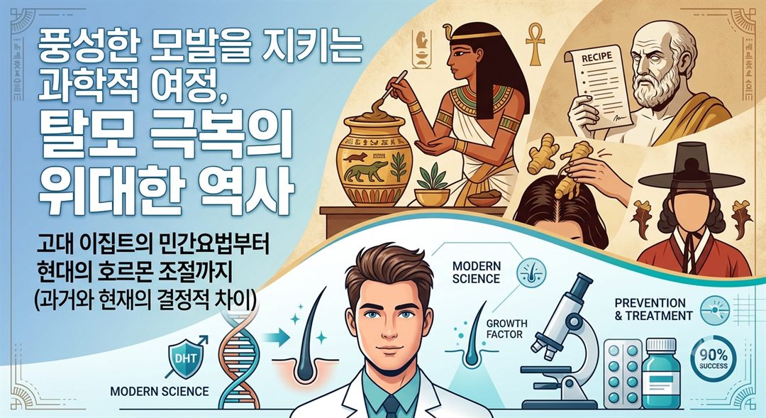 탈모의 기원과 역사